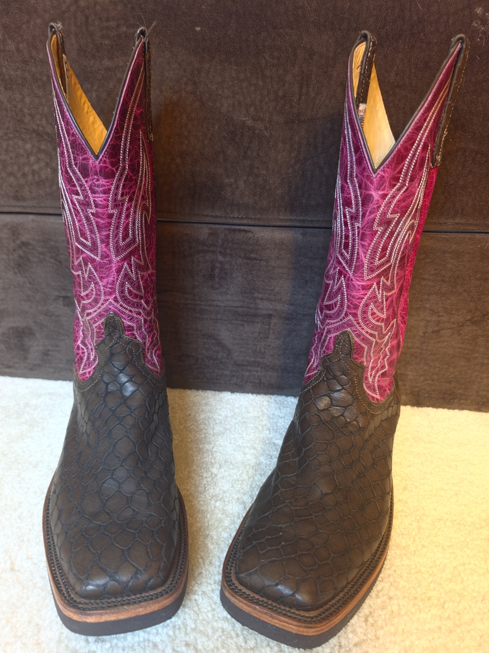Anderson Bean Lockness Monster Cowboy Boots